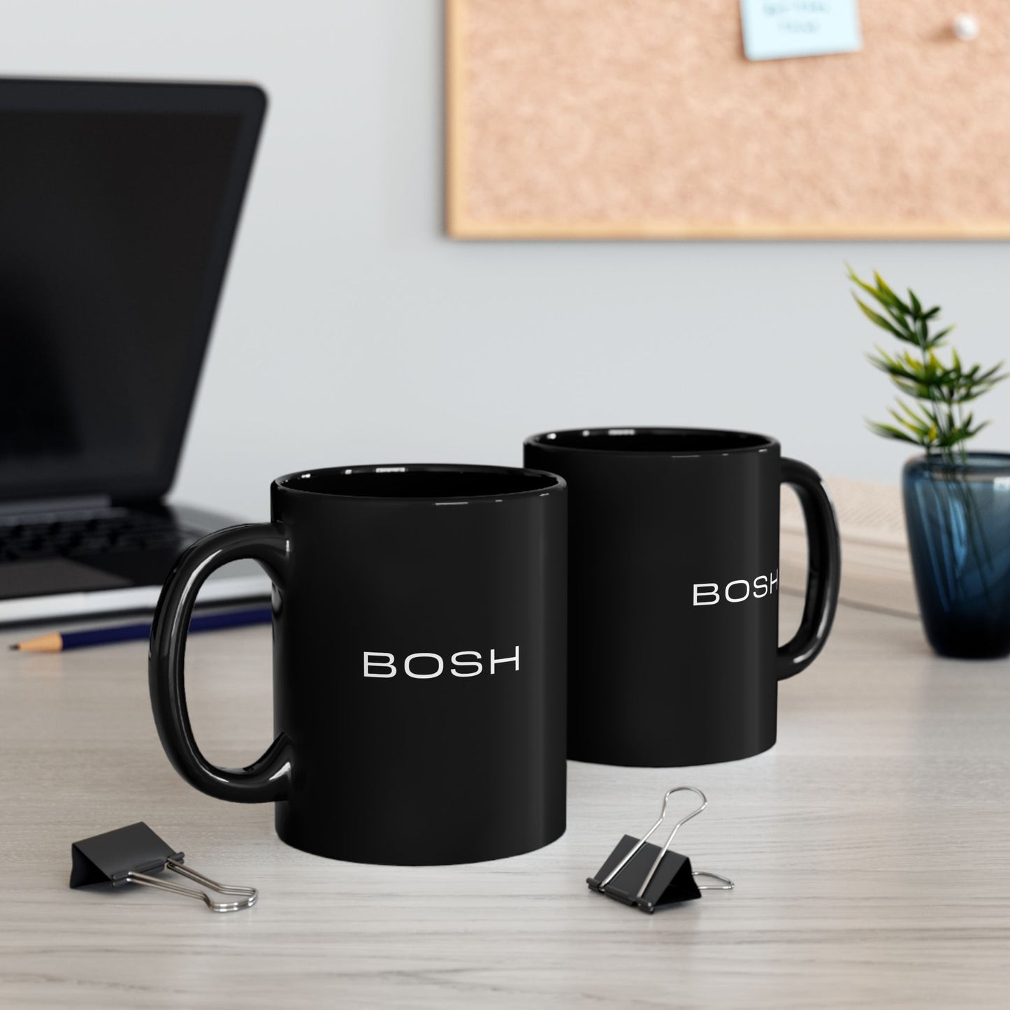 BOSH - Black Mug (11oz, 15oz)